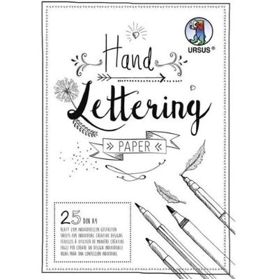 Ursus 2492 46 01 Kunstpapier - A4, 25 Blätter, Künstler Ursus 2492 46 01 Kunstpapier - A4, 25 Blätter, Künstler