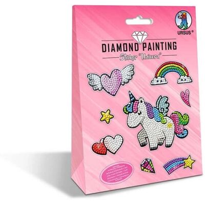 URSUS Diamantmalerei Sticker Einhorn - Bastelset URSUS Diamantmalerei Sticker Einhorn - Bastelset