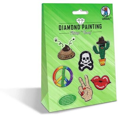 URSUS Diamentowe Naklejki do Dzieci - Kids Craft Sticker Set URSUS Diamentowe Naklejki do Dzieci - Kids Craft Sticker Set