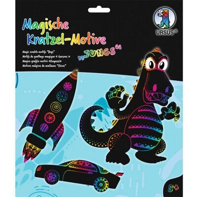 URSUS 24540002F Jouet d'art/craft - Motifs créatifs à gratter, 6 motifs, Inclut autocollants et instructions - Publicité URSUS 24540002F Jouet d'art/craft - Motifs créatifs à gratter, 6 motifs, Inclut autocollants et instructions - Publicité