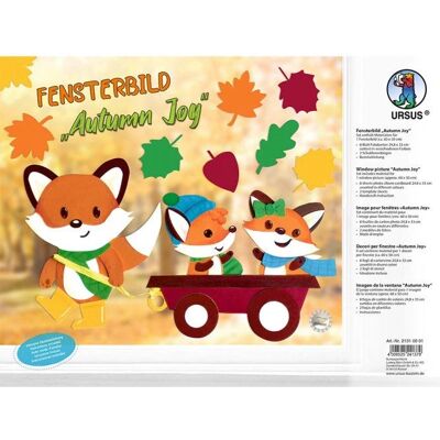 Ursus Zeichenpapier Set - Herbst Fensterbild - 10 Blätter Ursus Zeichenpapier Set - Herbst Fensterbild - 10 Blätter