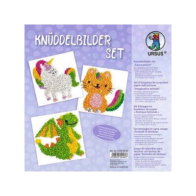 Ursus Konst- och hantverkslek - Set med knüddelbilder Ursus Konst- och hantverkslek - Set med knüddelbilder