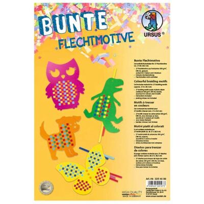 Ursus Juguete de manualidades - Papel de manualidades multicolor 27 hojas Ursus Juguete de manualidades - Papel de manualidades multicolor 27 hojas