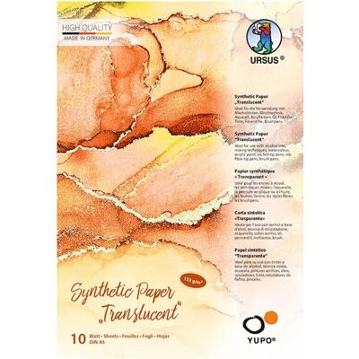 Ursus Kunstpapier - Translucent, A3, 10 vellen Ursus Kunstpapier - Translucent, A3, 10 vellen