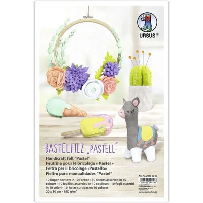 Ursus Modèle 20230099 Feutre Pastel - Type de Craft Ursus Modèle 20230099 Feutre Pastel - Type de Craft