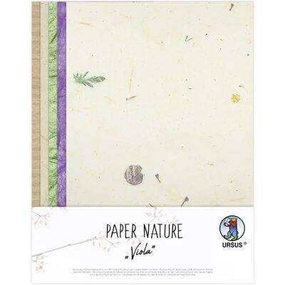 Ludwig Bähr Naturpapier-Set - Mehrfarbig - 23x33cm - Papier Ludwig Bähr Naturpapier-Set - Mehrfarbig - 23x33cm - Papier