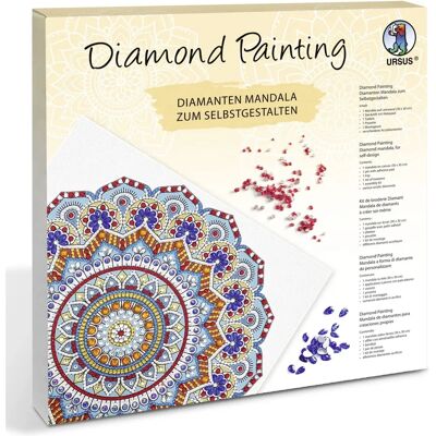 Ursus Mandala di Diamanti - Set 30x30cm - Artigianato Ursus Mandala di Diamanti - Set 30x30cm - Artigianato