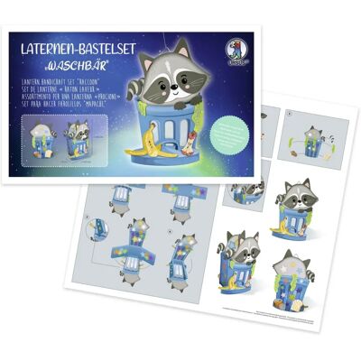 Ursus Bastel-Set Laterne Waschbär - Bastelset für St. Martin Ursus Bastel-Set Laterne Waschbär - Bastelset für St. Martin