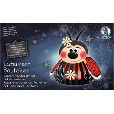 Ludwig Bähr Ursus Rood en Zwart Lieveheersbeestje Lampion Knutselset - Knutselset Ludwig Bähr Ursus Rood en Zwart Lieveheersbeestje Lampion Knutselset - Knutselset