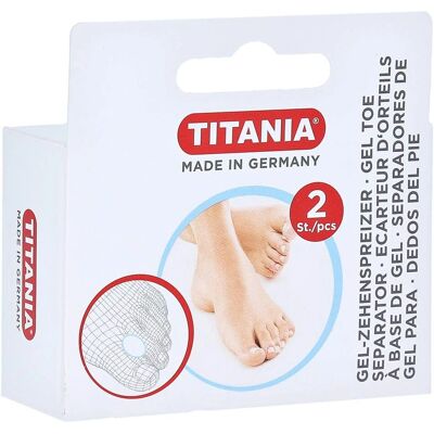Axisis GmbH Zehenpreizer aus Gel TITANIA - Fußpflege Axisis GmbH Zehenpreizer aus Gel TITANIA - Fußpflege