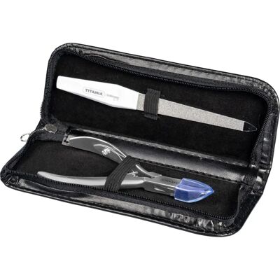 TITANIA - Nagelzange - Silber - Nail file case - Nail Nipper TITANIA - Nagelzange - Silber - Nail file case - Nail Nipper
