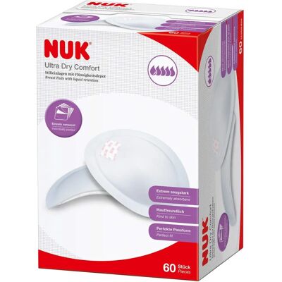 Discos Protectores Ultra-Dry Comfort Nuk - 60 Unidades Discos Protectores Ultra-Dry Comfort Nuk - 60 Unidades