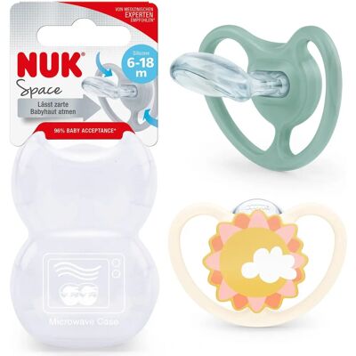Sucettes Space NUK 6-18m - Sucettes Sucettes Space NUK 6-18m - Sucettes
