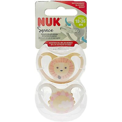 Chupeta Space NUK 18-36m - Silicone para Bebês Chupeta Space NUK 18-36m - Silicone para Bebês