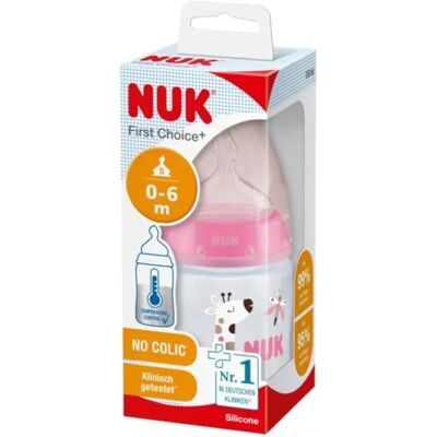 Nuk Biberón Primer Elección Latex 150ml - Biberón para bebé Nuk Biberón Primer Elección Latex 150ml - Biberón para bebé