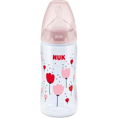 Nuk First Choice Baby Bottle with Silicone Teat - Baby Bottle Nuk First Choice Baby Bottle with Silicone Teat - Baby Bottle