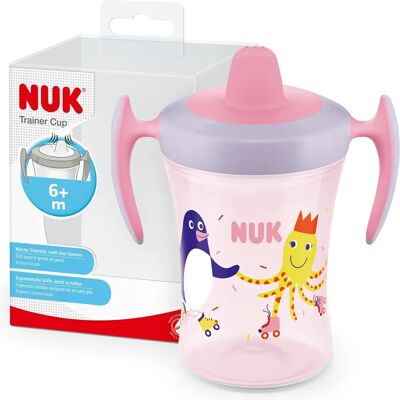 Nuk Rosa Treningskopp - 230ml - Fra 6 måneder Nuk Rosa Treningskopp - 230ml - Fra 6 måneder