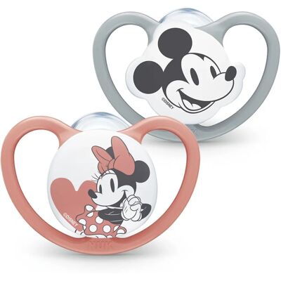 Chupeta de silicone Minnie Mouse Nuk - 18-36m Chupeta de silicone Minnie Mouse Nuk - 18-36m