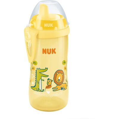 NUK Kiddy Cup Toddler Cup - Leak-Proof 300ml Yellow NUK Kiddy Cup Toddler Cup - Leak-Proof 300ml Yellow
