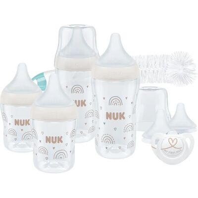 NUK Perfect Match Babyflasche-Set - Regenbogen NUK Perfect Match Babyflasche-Set - Regenbogen
