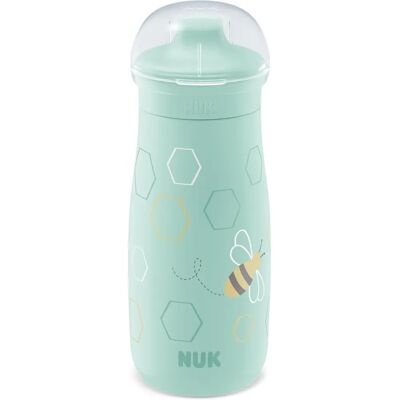 Nuk Mini-Me Sip - 300 ml - Abeille - Pour enfants 9 mois et plus - Bouteille d'eau Nuk Mini-Me Sip - 300 ml - Abeille - Pour enfants 9 mois et plus - Bouteille d'eau