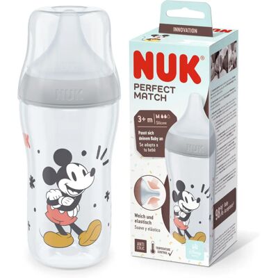 Mamadeira NUK Perfect Match 3+ Meses Se adapta ao paladar do bebê - Baby Bottle Mamadeira NUK Perfect Match 3+ Meses Se adapta ao paladar do bebê - Baby Bottle