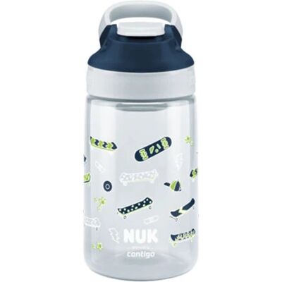 NUK 10255693 Flasche - 420ml, Blau - Auslaufsicher - Babyflasche NUK 10255693 Flasche - 420ml, Blau - Auslaufsicher - Babyflasche