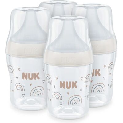 Zestaw 4 butelek NUK Perfect Match 150ml Anti-kolkowe Zestaw 4 butelek NUK Perfect Match 150ml Anti-kolkowe