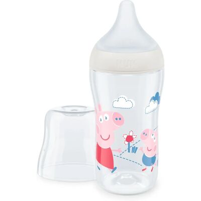 NUK Perfect Match Peppa Pig Babyflasche mit Temperaturkontrolle - Babyflasche NUK Perfect Match Peppa Pig Babyflasche mit Temperaturkontrolle - Babyflasche
