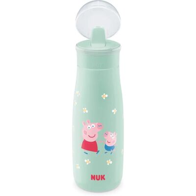 NUK Mini-Me Flip Peppa Pig Sportflasche - 450 ml NUK Mini-Me Flip Peppa Pig Sportflasche - 450 ml