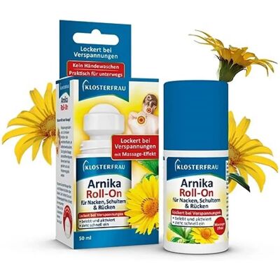 Klosterfrau Arnika Roll-On für Rücken, Schultern & Nacken - Muskelentlastung Klosterfrau Arnika Roll-On für Rücken, Schultern & Nacken - Muskelentlastung
