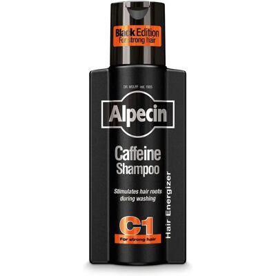 Shampoo à la Caféine Édition Noire Alpecin - Pour Hommes - Publicité Shampoo à la Caféine Édition Noire Alpecin - Pour Hommes - Publicité