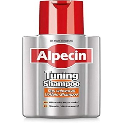 Alpecin Dark Black Hair Color Shampoo - Hair Fortifier & Gray Tinter Alpecin Dark Black Hair Color Shampoo - Hair Fortifier & Gray Tinter