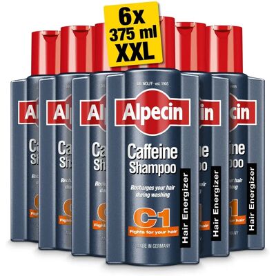 Alpecin - C1 XXL - 375ml - Hommes - Shampoo - Publicité Alpecin - C1 XXL - 375ml - Hommes - Shampoo - Publicité