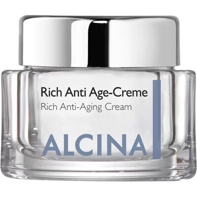 Crema Anti-Îmbătrânire Bogată Alcina 50ml pentru Piele Uscată și Matură Crema Anti-Îmbătrânire Bogată Alcina 50ml pentru Piele Uscată și Matură