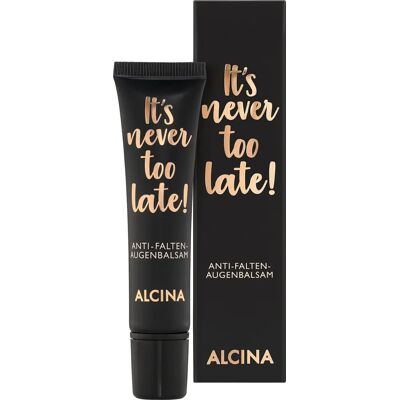 Alcina Niciodată nu e prea târziu! Balsam pentru ochi - Efect anti-îmbătrânire Alcina Niciodată nu e prea târziu! Balsam pentru ochi - Efect anti-îmbătrânire