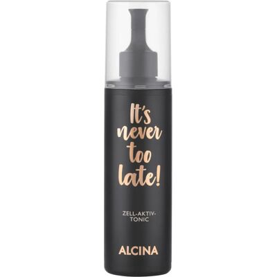 Alcina Ποτέ δεν είναι αργά! Τονωτικό προσώπου - Αναζωογονεί, Σφίγγει τους πόρους, Χωρίς Αλκοόλ Alcina Ποτέ δεν είναι αργά! Τονωτικό προσώπου - Αναζωογονεί, Σφίγγει τους πόρους, Χωρίς Αλκοόλ