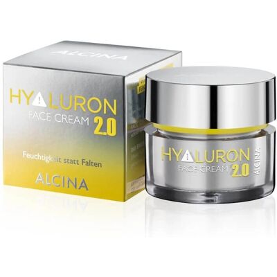 Crema facial Hyaluron 2.0 de Alcina - Hidratante e anti-rugas Crema facial Hyaluron 2.0 de Alcina - Hidratante e anti-rugas