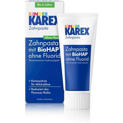 Karex Kinder Zahnpasta - Kinderfreundliche Formel Karex Kinder Zahnpasta - Kinderfreundliche Formel