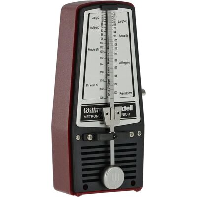 Wittner 824 Rød Rubin Mekanisk Metronom Wittner 824 Rød Rubin Mekanisk Metronom