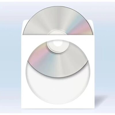 Boîtier pour disques optiques HERMA 1141 - Blanc Boîtier pour disques optiques HERMA 1141 - Blanc