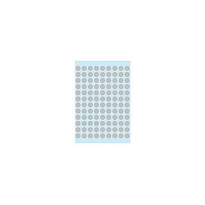 Herma 1838 Selvklebende Etiketter - 540 stk, 8mm, Grå Herma 1838 Selvklebende Etiketter - 540 stk, 8mm, Grå