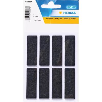 Étiquettes Rectangulaires Auto-adhésives Noires Herma - 6 pcs - Publicité Étiquettes Rectangulaires Auto-adhésives Noires Herma - 6 pcs - Publicité