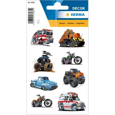 Herma 3085 Autocollants Voitures Américaines Multicolore - Autocollants - Publicité Herma 3085 Autocollants Voitures Américaines Multicolore - Autocollants - Publicité