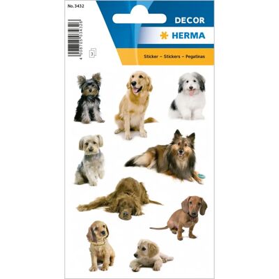 Herma 3432 Mehrfarbige Hundesticker - Dekoratives Papier Herma 3432 Mehrfarbige Hundesticker - Dekoratives Papier