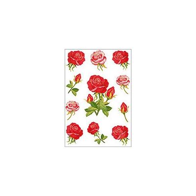Herma - DECOR roses - Rosen - 3 Blätter - Etikett Herma - DECOR roses - Rosen - 3 Blätter - Etikett