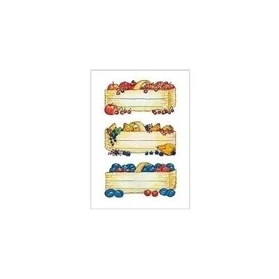 Herma Kjøkkenetiketter - 76x35mm Flerfarget - 12 Ark Herma Kjøkkenetiketter - 76x35mm Flerfarget - 12 Ark