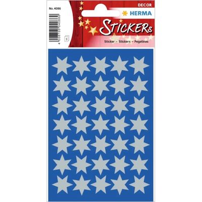 Herma 6-Punkts Stjerner Premium Selvklebende Dekorativ Klistremerke - Dekorasjon Herma 6-Punkts Stjerner Premium Selvklebende Dekorativ Klistremerke - Dekorasjon