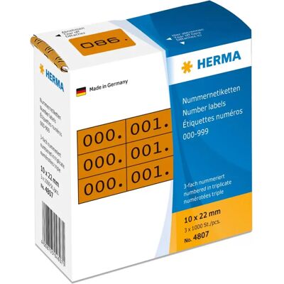 Herma 4807 Black Brown Labels - Labels for Inventory & Documents Herma 4807 Black Brown Labels - Labels for Inventory & Documents