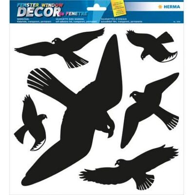 Herma 4008705059992 Autocollant décoratif en feuille noire - 6 pcs Herma 4008705059992 Autocollant décoratif en feuille noire - 6 pcs
